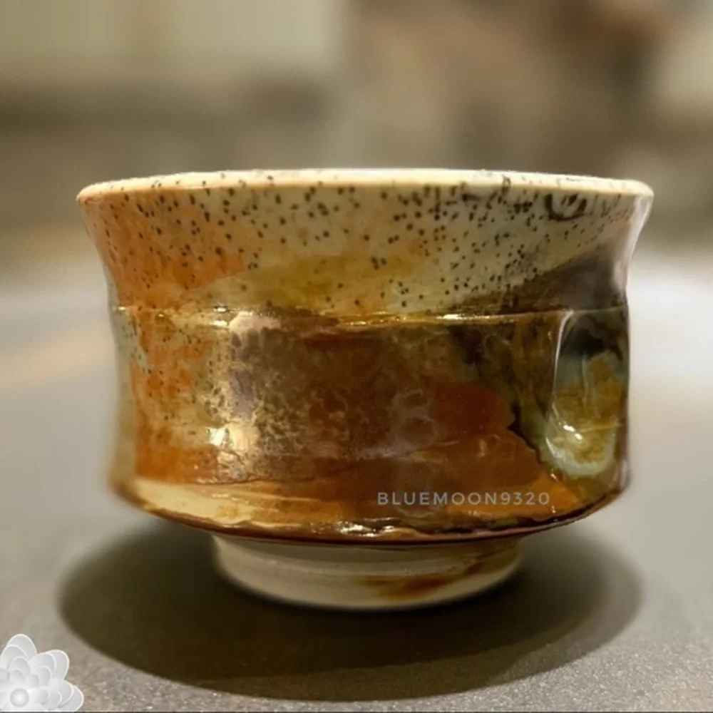 Studio Art Pottery Japanese Tea Bowl